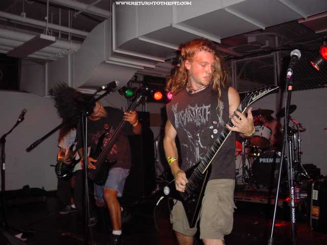 [corpse vomit on Jul 26, 2002 at Milwaukee Metalfest Day 1 nightfall (Milwaukee, WI)]