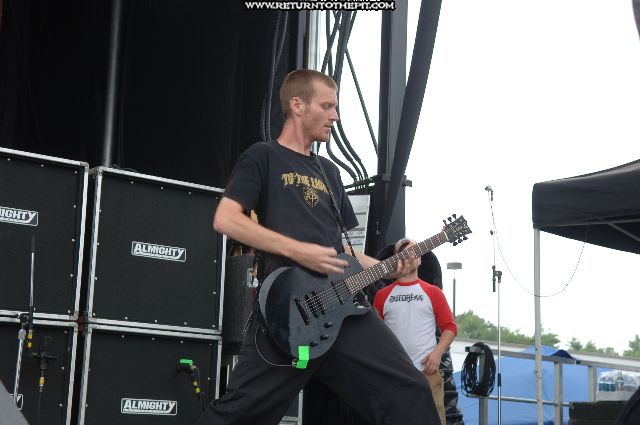 [walls of jericho on Aug 1, 2006 at Tweeter Center - second stage (Mansfield, Ma)]